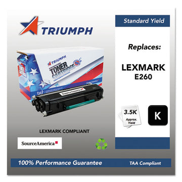Triumph™ 751000nsh1060 Remanufactured E260a11a Toner, 3,500 Page-yield, Black freeshipping - TVN Wholesale